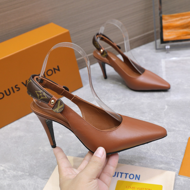 LV Slingback Pump, Heel 9.5cm  , Size 35-41