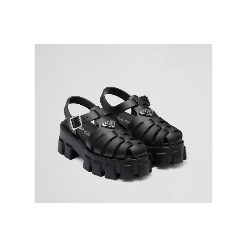 Prada Rubber Monolith sandals , 35-41