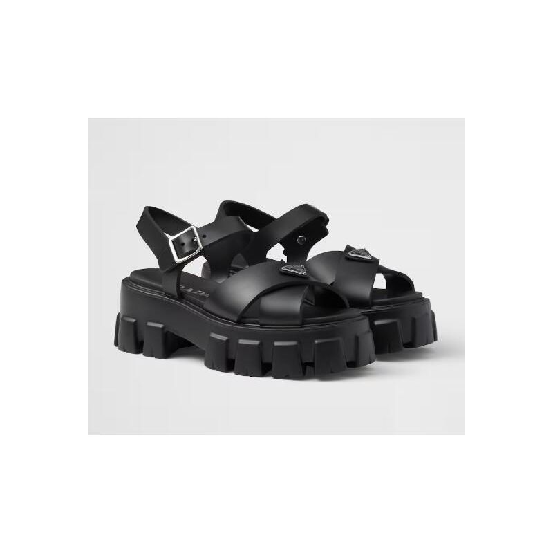 Prada Rubber Monolith sandals , 35-41