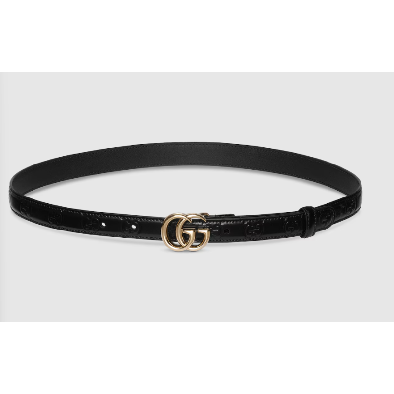 Gucci 20mm Think Leather belt