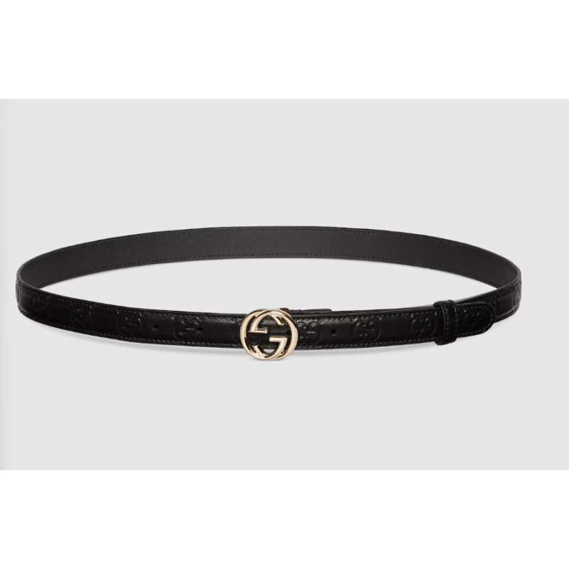 Gucci 20mm Think Leather belt