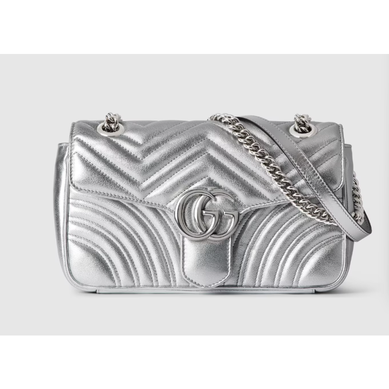 Borsa a spalla GG Marmont misura media