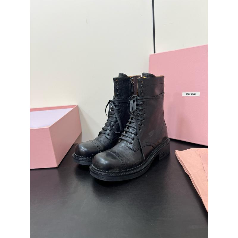 Miu Miu Leather Boots
