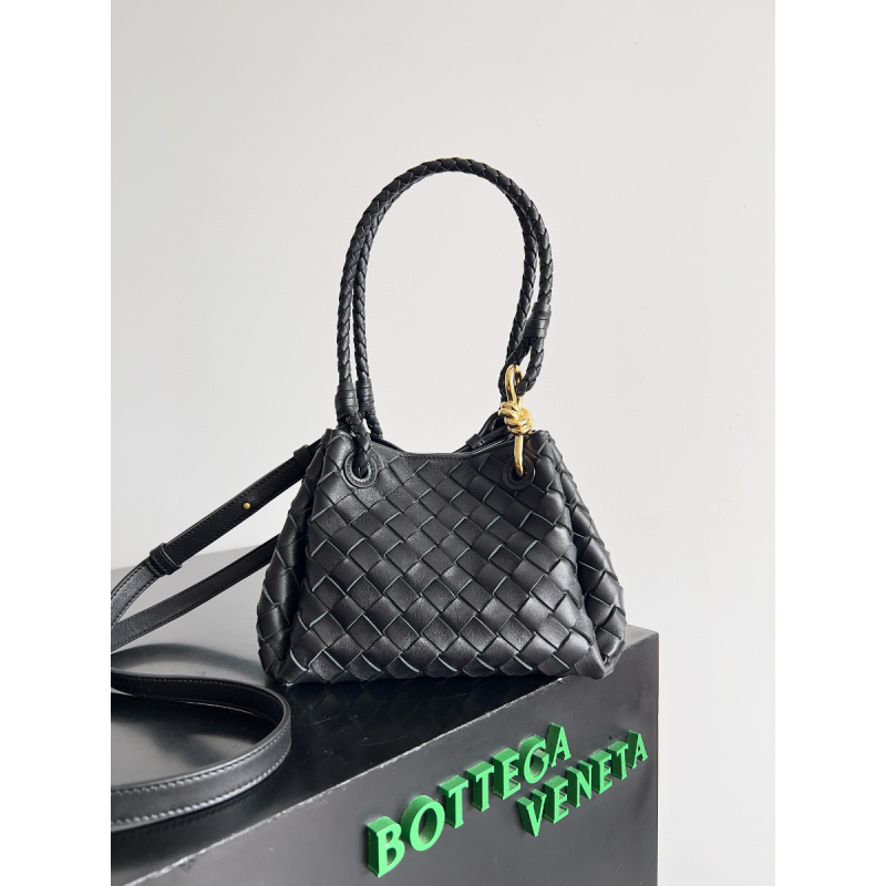 Bottega Veneta Small Parachute-Black