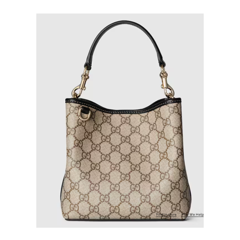 Gucci GG Emblem Mini Buckeket Bag 