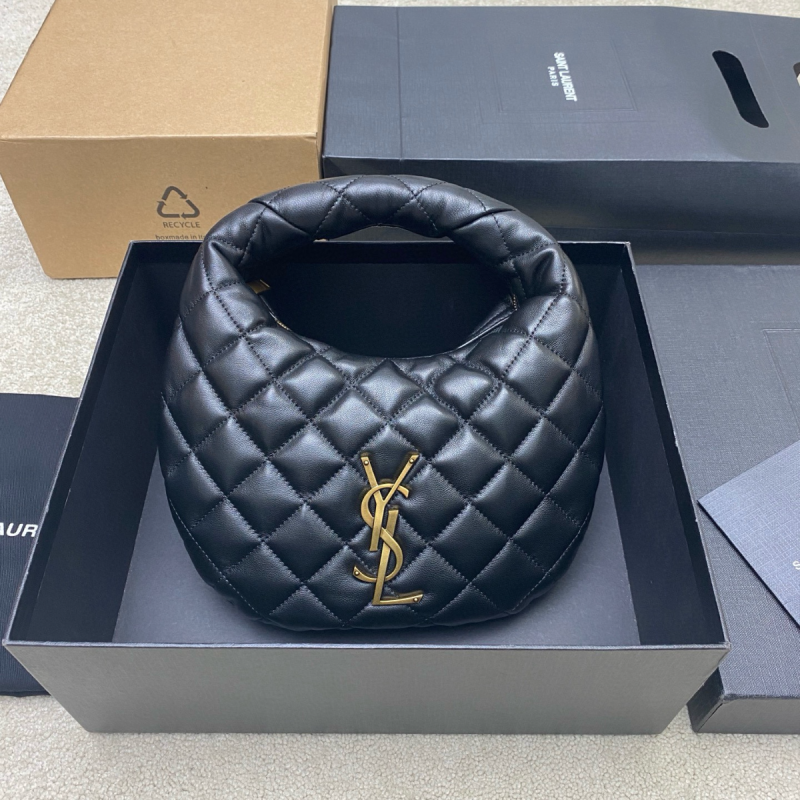 Saint Laurent Icarino in quilted nappa-Black