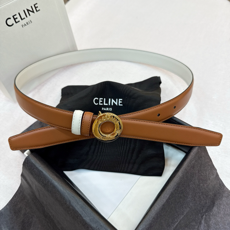 Cintura celine Disc Buckle Reversible 25mm