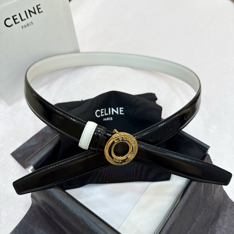 Cintura celine Disc Buckle Reversible 25mm