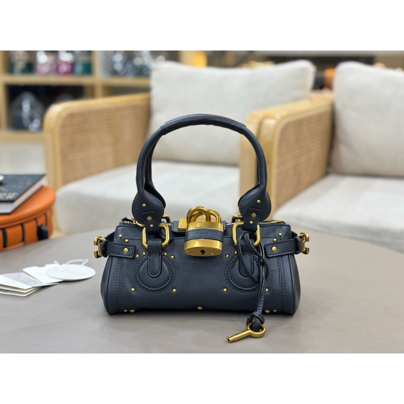 Borsa piccola Chloe Paddington-Black Navy