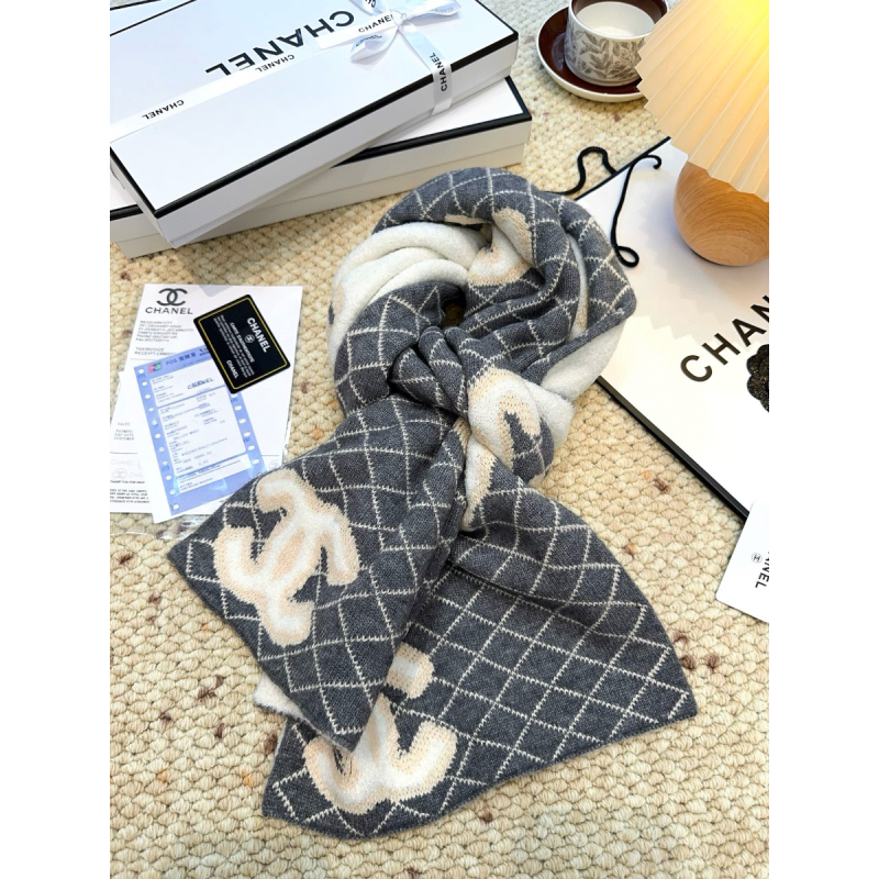 Chanel cashmere scarf