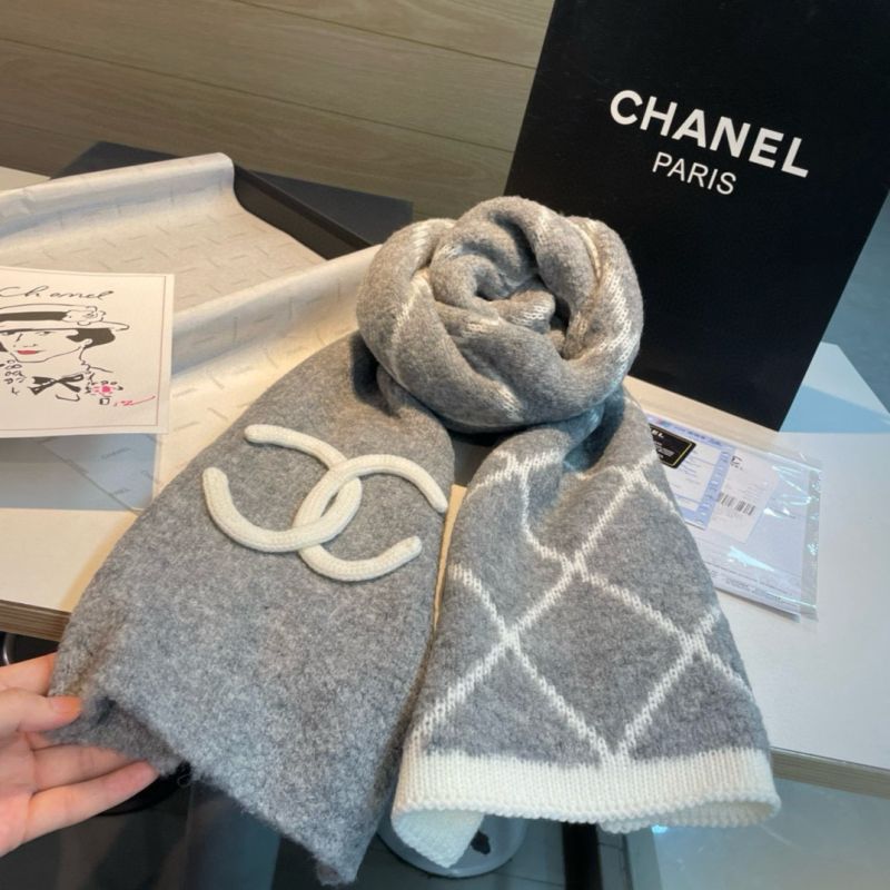 Chanel cashmere scarf