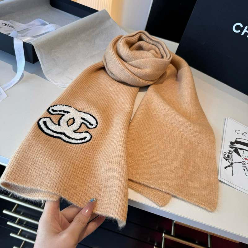 Chanel cashmere scarf