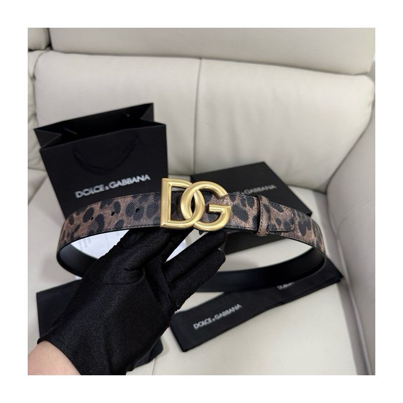 Cintura in pelle dolce Gabbana 3.5 cm