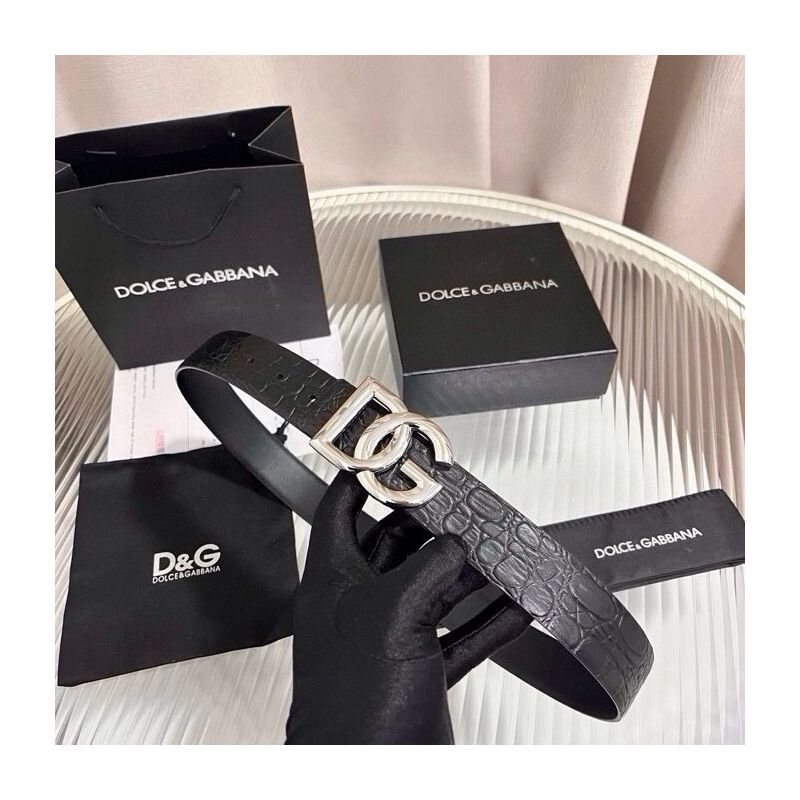 Cintura in pelle dolce Gabbana 3.5 cm