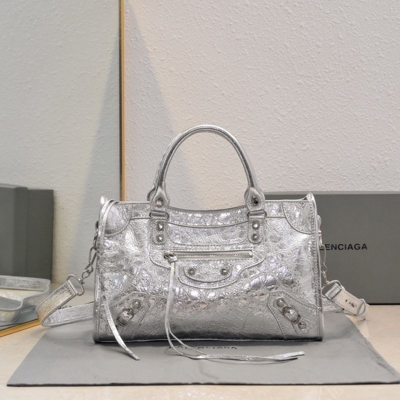 Borsa Le City da donna Balenciaga piccola-Silver