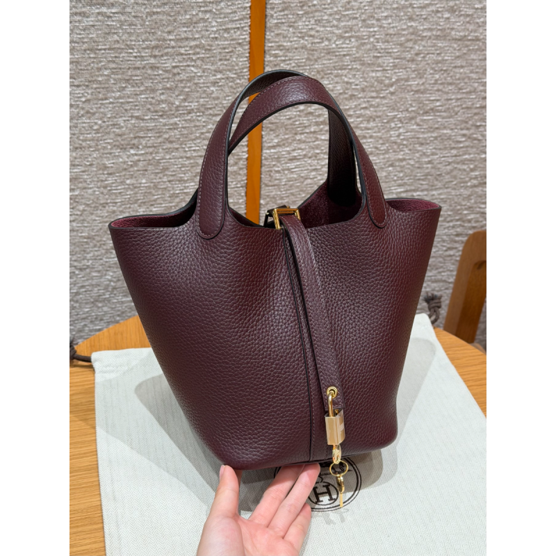 Borsa Hermes Picotin Lock 18/22-Rouge Seller