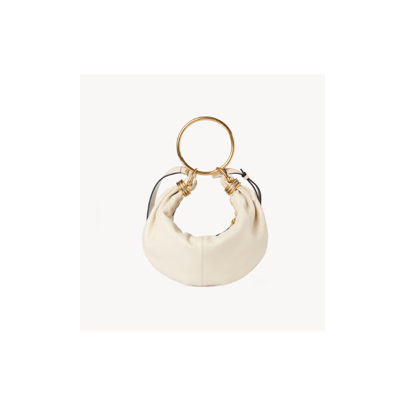 Chloe piccolo Bracelet borsa Hobo-Cream