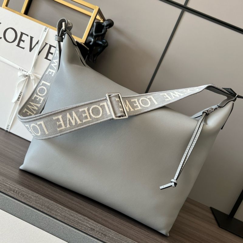 Loewe Large Cubi Messenger Bag -Ash grey