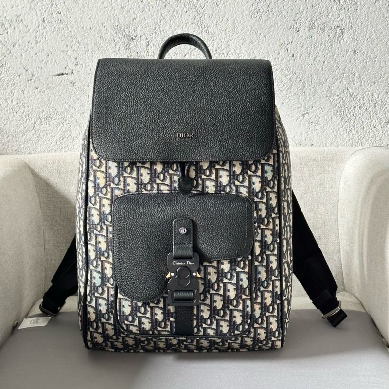Dior Saddle Backpack with Flap 