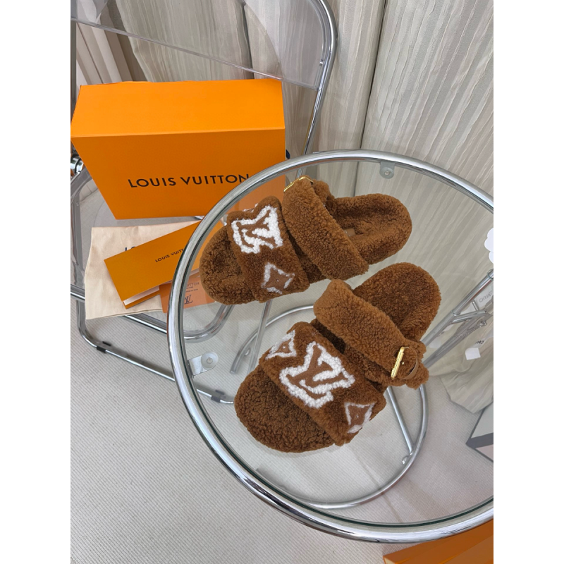 LV Sunset Flat Comfort Mule  , Size 35-41