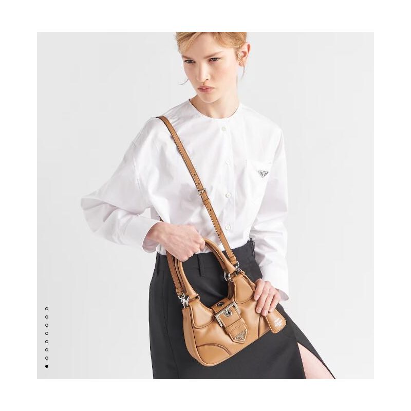 Prada Moon Padded Nappa leathr bag