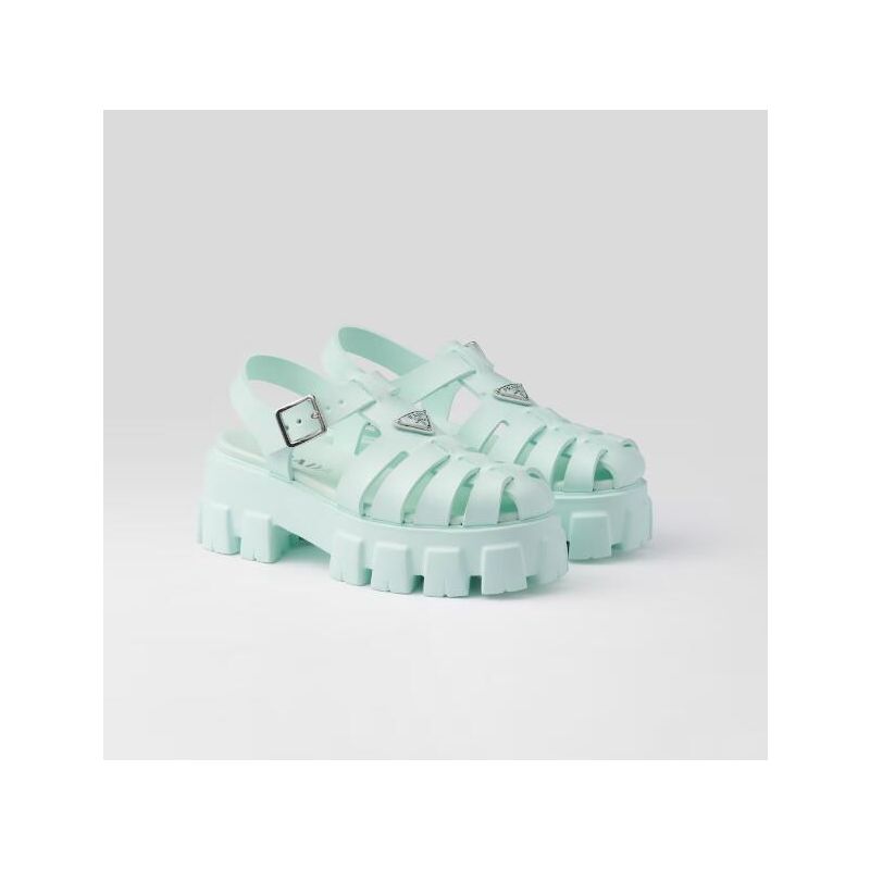 Prada Rubber Monolith sandals , 35-41