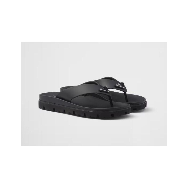 Prada Rubber thong sandal  , 35-45