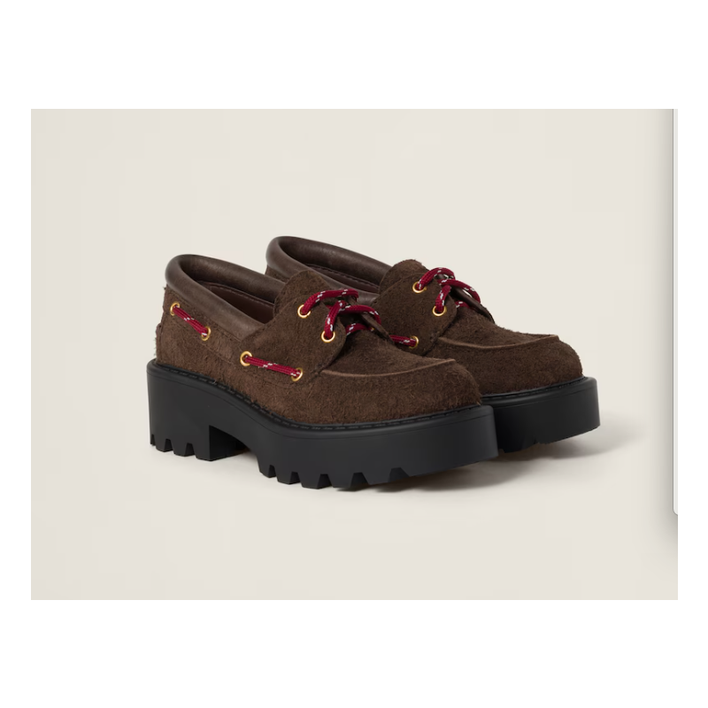 Miu Miu suede  loafers