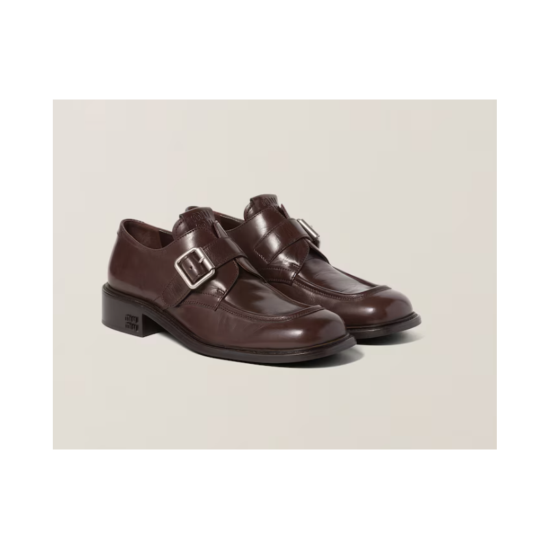 Miu Miu leather  loafers