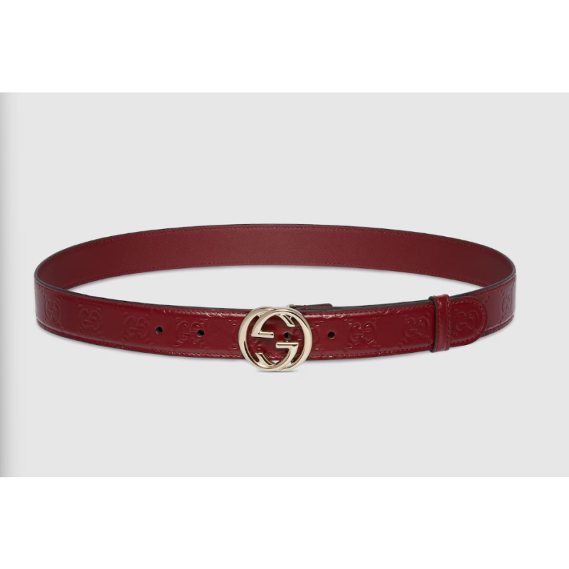 Gucci 30mm Think Leather belt
