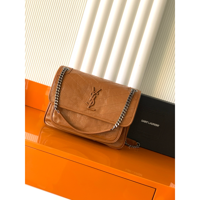 NIKI MEDIUM IN PELLE VINTAGE-CARAMEL