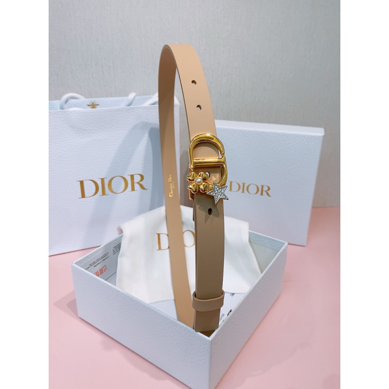 Cintura in pelle Dior 2.0cm