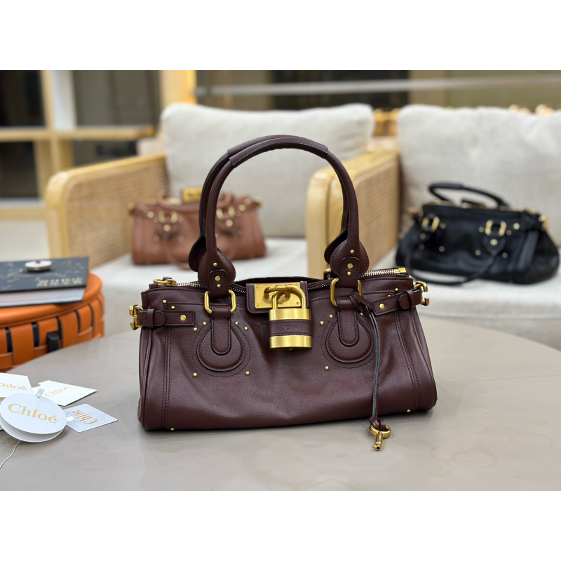 Borsa grande di Chloe Paddington-Grenat