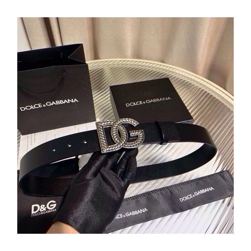 Cintura in pelle dolce Gabbana 4.0 cm