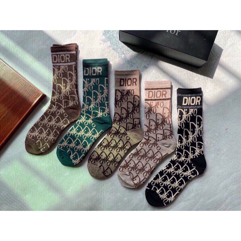 Dior socks ( 5 pairs)