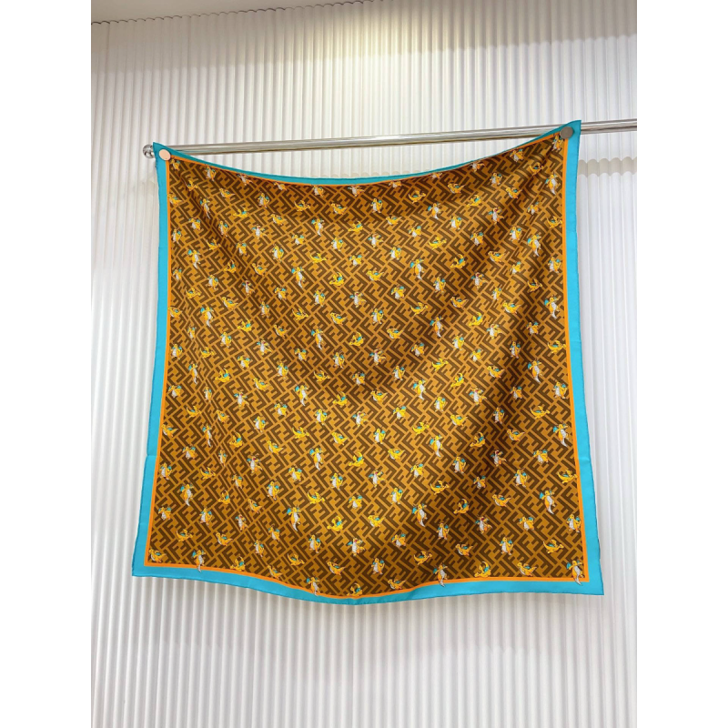 Fendi Silk Square Scarf 90cm