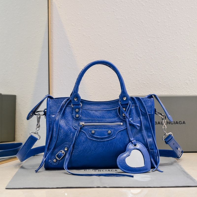 Borsa Le City da donna Balenciaga piccola-Electric blue