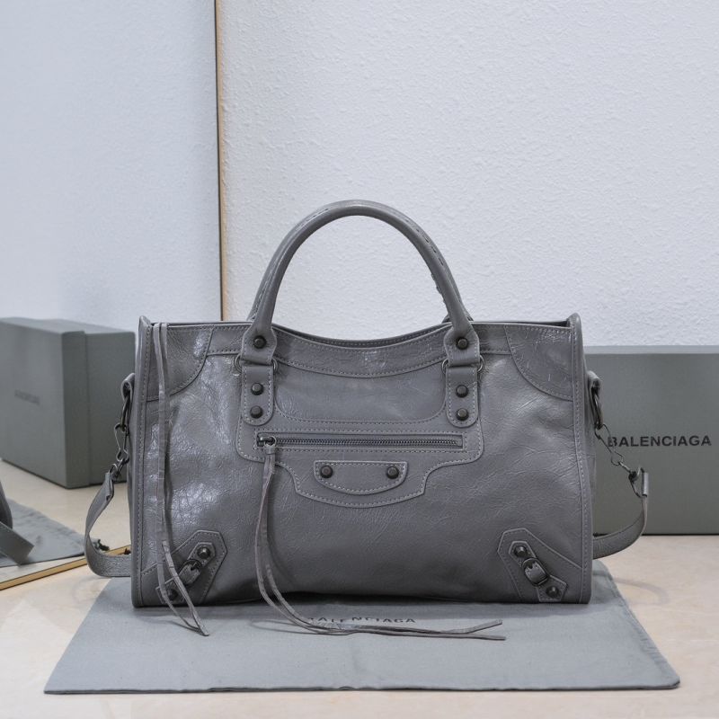 Borsa Le City da donna Balenciaga Medium-Dark grey